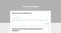 Desktop Screenshot of doulaproject.org